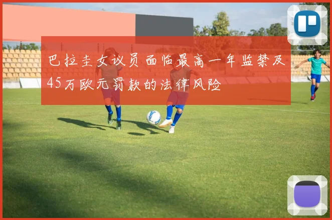 巴拉圭女议员面临最高一年监禁及45万欧元罚款的法律风险